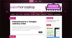 Desktop Screenshot of butorhoroszkop.hu